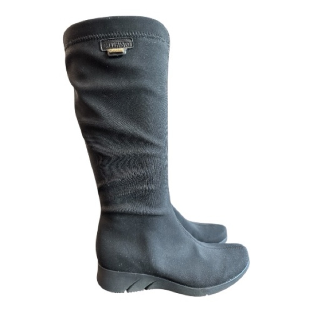 MEPHISTO “AirJet” black gore-Tex tall winter boots, size 8